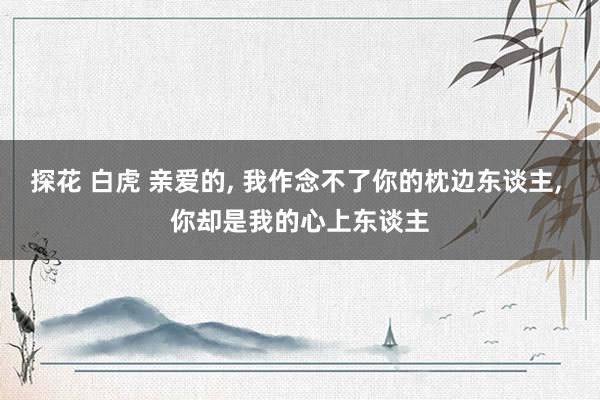 探花 白虎 亲爱的, 我作念不了你的枕边东谈主, 你却是我的心上东谈主